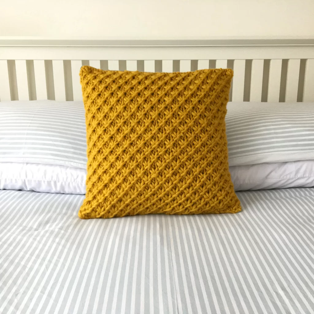 Knitted Cushion Cover